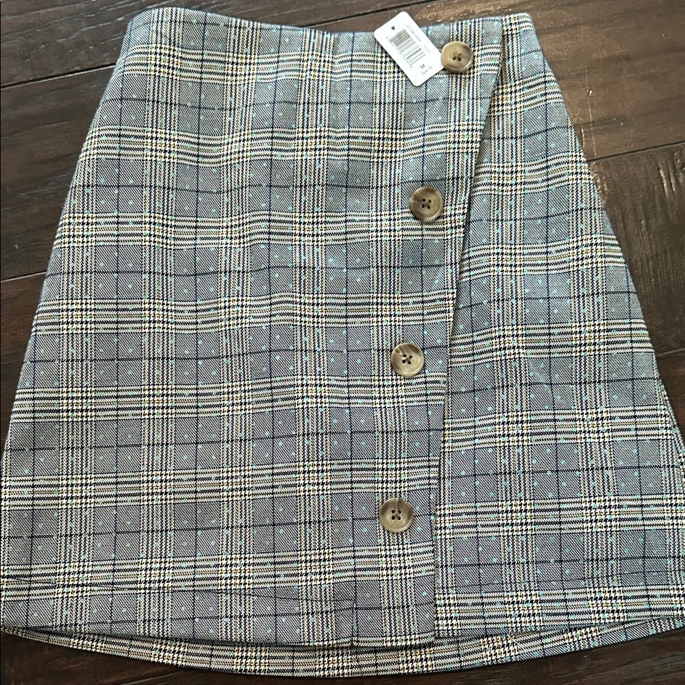 Adorbs! Plaid wrap skirt Kidpik size 10 NWT back to school Clueless